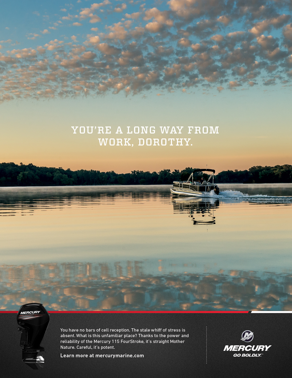 Mercury Marine Go Boldly Campaign